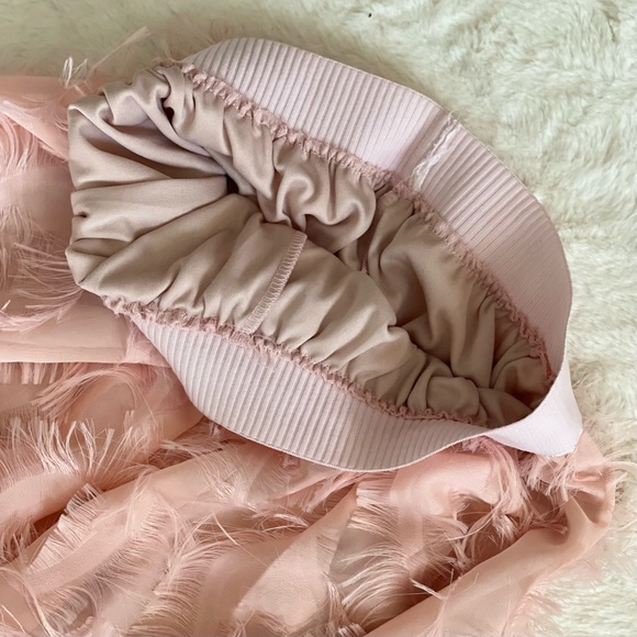 Feathered Tulle Midi - Picture 3 of 5